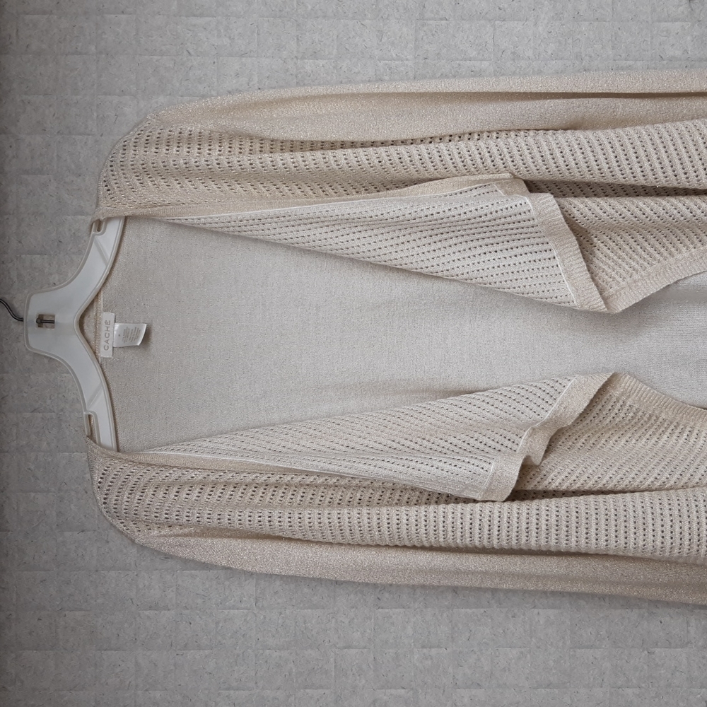 Cache Open Front Cardigan - Picture 2 of 7